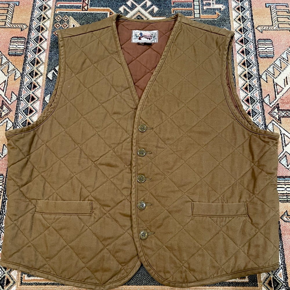 Vintage Ducks Unlimited Quilted Vest